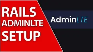 Basic AdminLTE Setup In Ruby on Rails 7