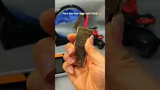 Red Flame 🔥 Slimmest lighter 🔥🔥🔥 #shorts #trending #lighterexpo #red #fashion #review