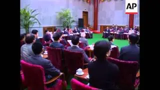 Taiwanese Vice Premier on visit to Beijing