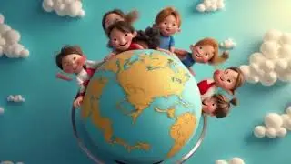 Привет, мир! 🌍 Приветствуем всех на свете! 🎶 Веселая детская песенка для детей