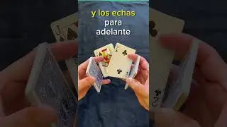 Corte CUADRUPLE con FLORITURA #corte #baraja #cartas #cardistry #florituras #tutorial