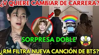 V DE BTS &ldquo;CAMBIA&rdquo; DE CARRERA A RAPERO😭RM &ldquo;FILTRA&rdquo; COLABORACI&Oacute;N PARA SU NUEVO &Aacute;LBUM😨&iquest;QU&Eacute; SE VIENE?