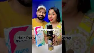 Hair Removal Cream Vs Hair Removal Spray!