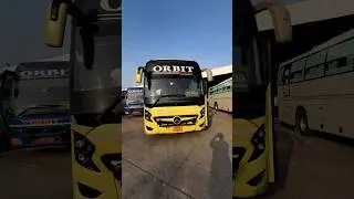 Asia&rsquo;s Longest Bus Mercedes Benz Multi Axle by Orbit Aviation (Vlog Link in Bio)