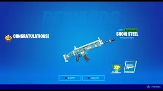 Top 10 in Squads - Snow Steel Wrap - Fortnite Operation Snowdown Quest Reward Walkthrough