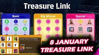 Treasure Link EPICS REVEAL😱 Which Epic Players on 8th Jan? | eFootball 2026