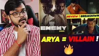 ENEMY (Hindi) Teaser Review | Vishal & Arya | By Crazy 4 Movie