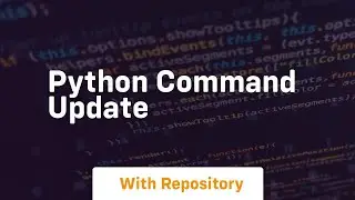 python command update