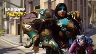 Overwatch: (34-4) Competitive Rank 70+ Multiplayer PRO Pharah w/ShinDeon Z