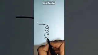 Easy Thumb Drawing Trick 👍 | Beginners #shorts