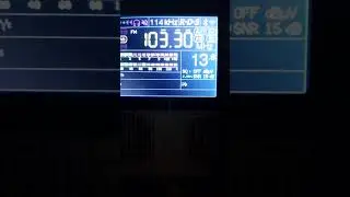 TEF 6686 FM selectivity & sensitivity demo