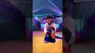tiny girl rocking the floor 💥 #viralsong
