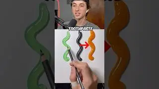 Угадай рисунок зубной пасты ✍️ #шорты