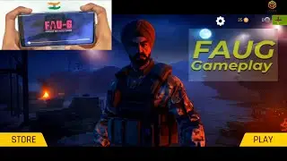 FAUG Gameplay With Hand | Weapon , Tips & Tricks, |  कौन se Phone Me Chalega | My Opinion | GF