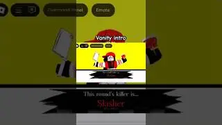 new vanity slash intro/outro #forsaken #roblox #horror #shorts #robloxmemes #gaming #asymmetrical