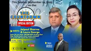THE COUNTDOWN WITH GUESTS JAIPAUL SHARMA AND LAURA GEORGE