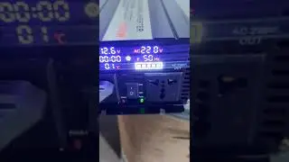 Тест Инвертора 2000w Чистая Синусоида 12v - 220v