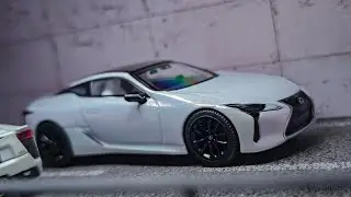 1/64 Scale Lexus LC500h White Nova GF by ARBox 