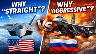 Почему американские истребители выглядят прямыми, а российские &mdash; агрессивными?