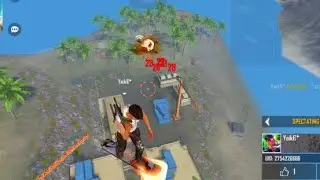 I met the world most dangerous flying HACKER in FREE FIRE 😳