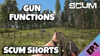 SCUM | Short Tutorial Guide - Gun Functions, Reload, Check Ammo, Change Firing Mode | Hints & Tips