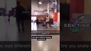 Rare Clip Of B Diddy🕊️ Hooping ⛹🏽