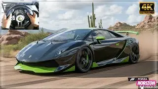 Lamborghini Sesto Elemento 2011 : Forza Horizon 5 | Pxn V3 Pro Steering Wheel come and see this...