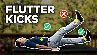 How to Perfect Flutter Kicks | Core Endurance & Strength | Doctor of Physical Therapy's Guide