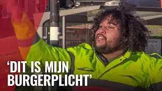 Bewoner Nieuw-West regelt zelf verkeer bij dagenlange chaos