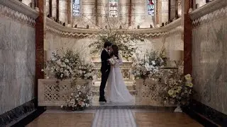 Intimate and stylish Fitzrovia Chapel London wedding, Muse by Berta Bride