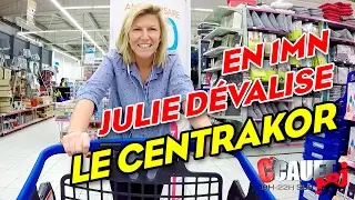 En 1mn Julie dévalise tout le Centrakor - C’Cauet sur NRJ