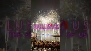 LUMINOUS FINALE! The BRAND NEW fireworks show at EPCOT in WALT DISNEY is BEAUTIFUL!