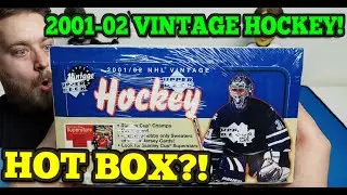 Hobby Box 2001-02 Upper Deck VINTAGE Hockey! Hokejové kartičky NHL! Unboxing!