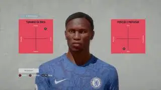 Tutorial face Didier Drogba Ícon - FIFA 20