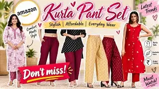 Amazon Kurta Set Haul Under ₹499/- | Super Stylish & budget friendly | Honest review | Tryon | Smita