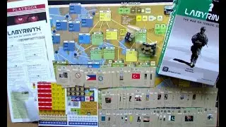 LABYRINTH The War On Terror 2001 Playthrough of Solo Scenario From Rulebook Part1