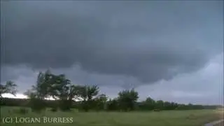 Mazie, OK Tornadoes and HP Supercell Structure - 5.30.2013