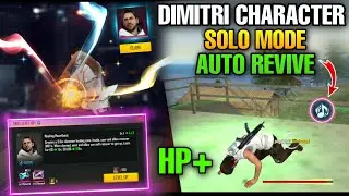 NEW DIMITRI CHARACTER ABILITY TEST IN SOLO MODE DIMITRI CHARACTER TOP UP EVENT ll DIVIDED GAMERS
