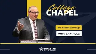 Patrick Cummings: Why I Can't Quit