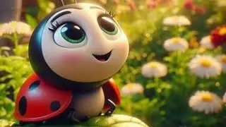 Luna the ladybug learns to fly