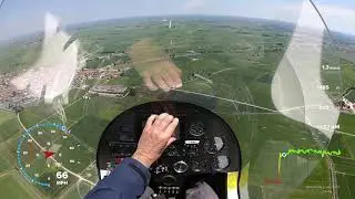 Autogiro Magni M16 - Volo da Vespolate a Vigevano - 8 luglio 2020