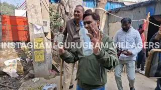 गाय के तबेले मे मिली शराब की बोतले, अब मकान तोड़ूगा जी ! DTP RS BATTH GURUGRAM 