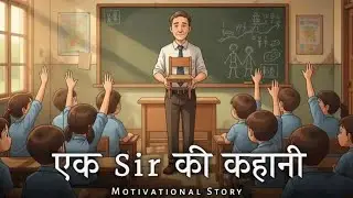 MOTIVATIONAL STORY | Motivational story of Teacher | एक Sir : की कहानी | Hindi Story | Hindi Kahani.