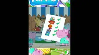 Hippo 🌼 Supermarket 🌼 Shopping Games for Kids 🌼 Slide show 30 9х16