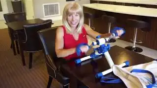 Pedal with Your Arms for Upper Body Strength with FlyteBike Portable Pedals
