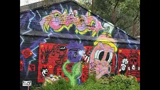 Terry's Travels! Grafitti? Art? YES! SWG3 Glasgow Scotland