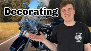 Decorating My Motorcycle For Christmas