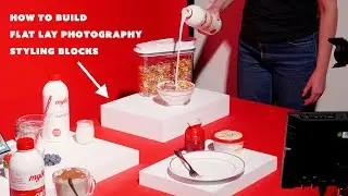 How to Build Flat Lay Photography Styling Blocks!