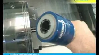 BAUBLIES AG Rollier-Technologie - Bearbeitung einer Welle  mittels rollieren, glattwalzen