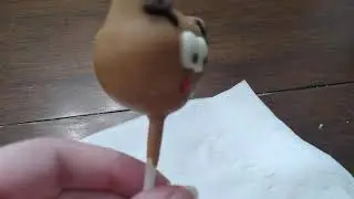 My Cute Reindeer Cake Pop I Got At Starbuck's 🦌🎂